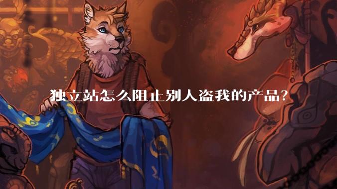 独立站怎么阻止别人盗我的产品？